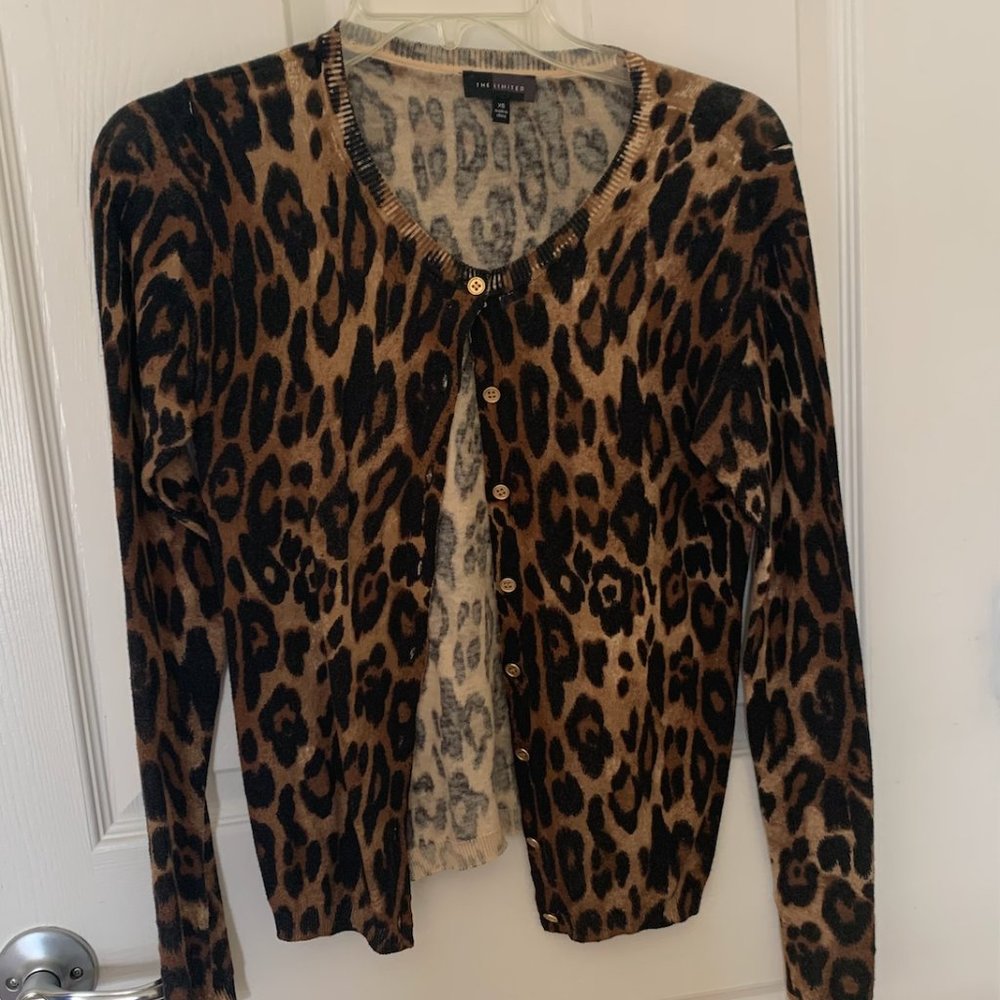 The Limited Cheetah Cardigan